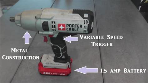 porter cable impact wrench reviews